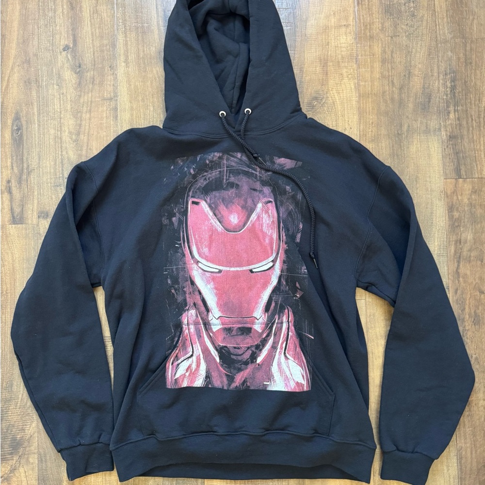 Black Iron Man Hoodie